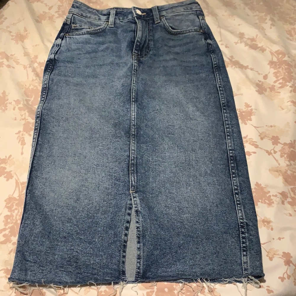 H&M denim skirt